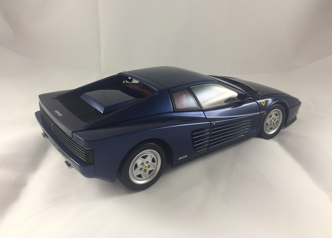 1/18 Kyosho 1989 Ferrari Testarossa (Blue) Custom Painted