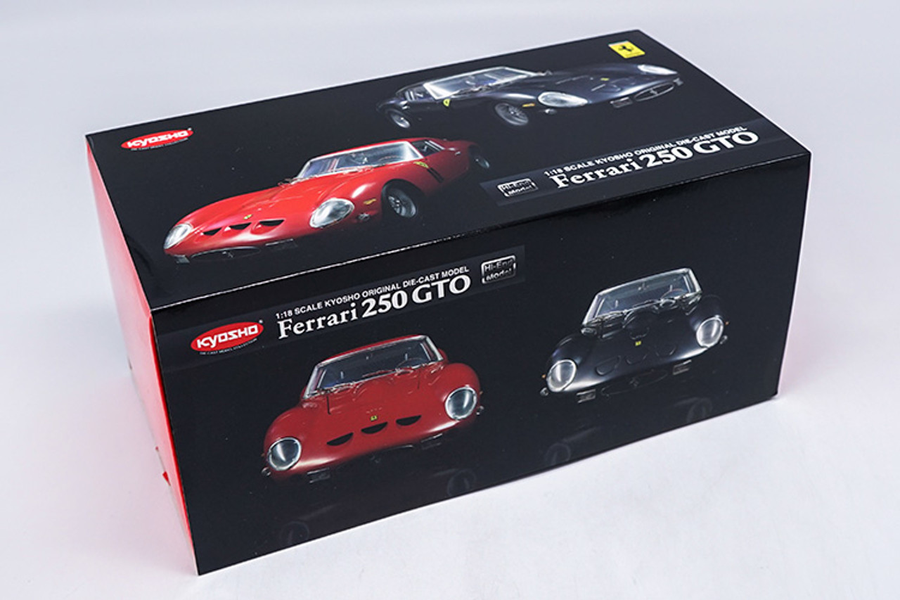 超レア京商　FERRARI 250GTO(Black) 1/18 レーシングカー