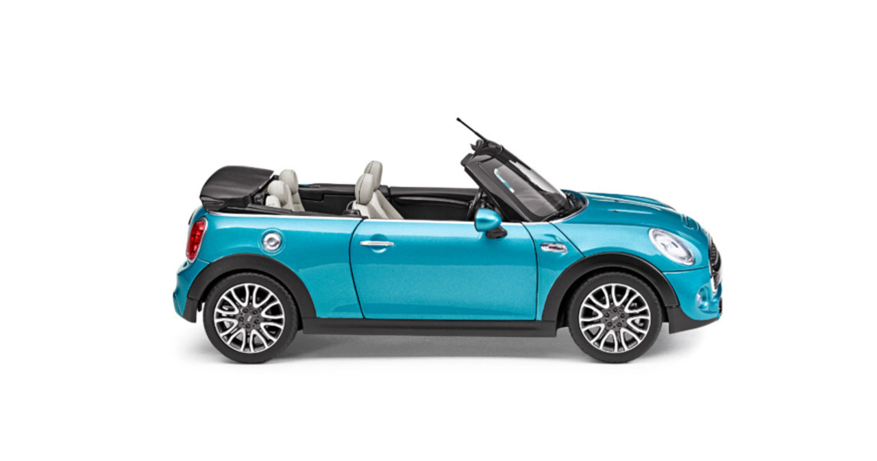 1/18 Dealer Edition Mini Cooper S F57 Convertible (Blue) Diecast Car Model