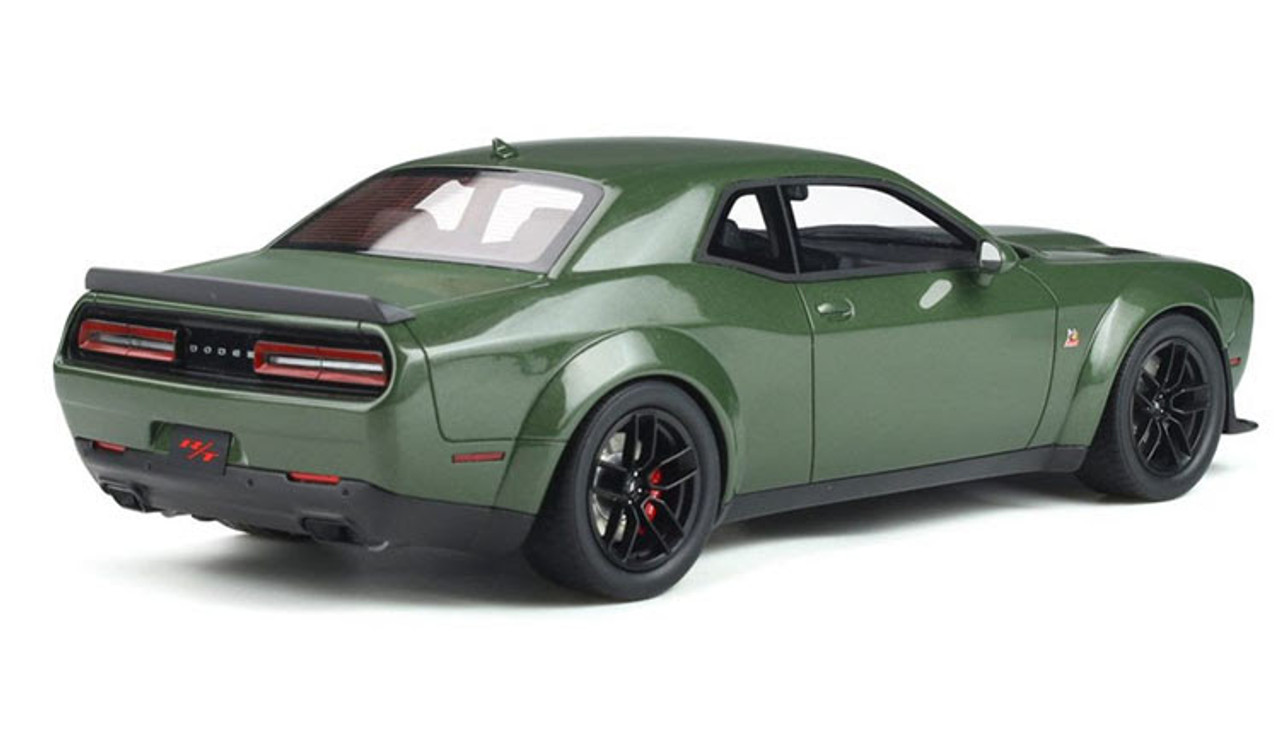 GT Spirit 2020 Dodge Challenger R/T Scat Pack Widebody, Dark Red US060 -  1/18 Scale Resin Car