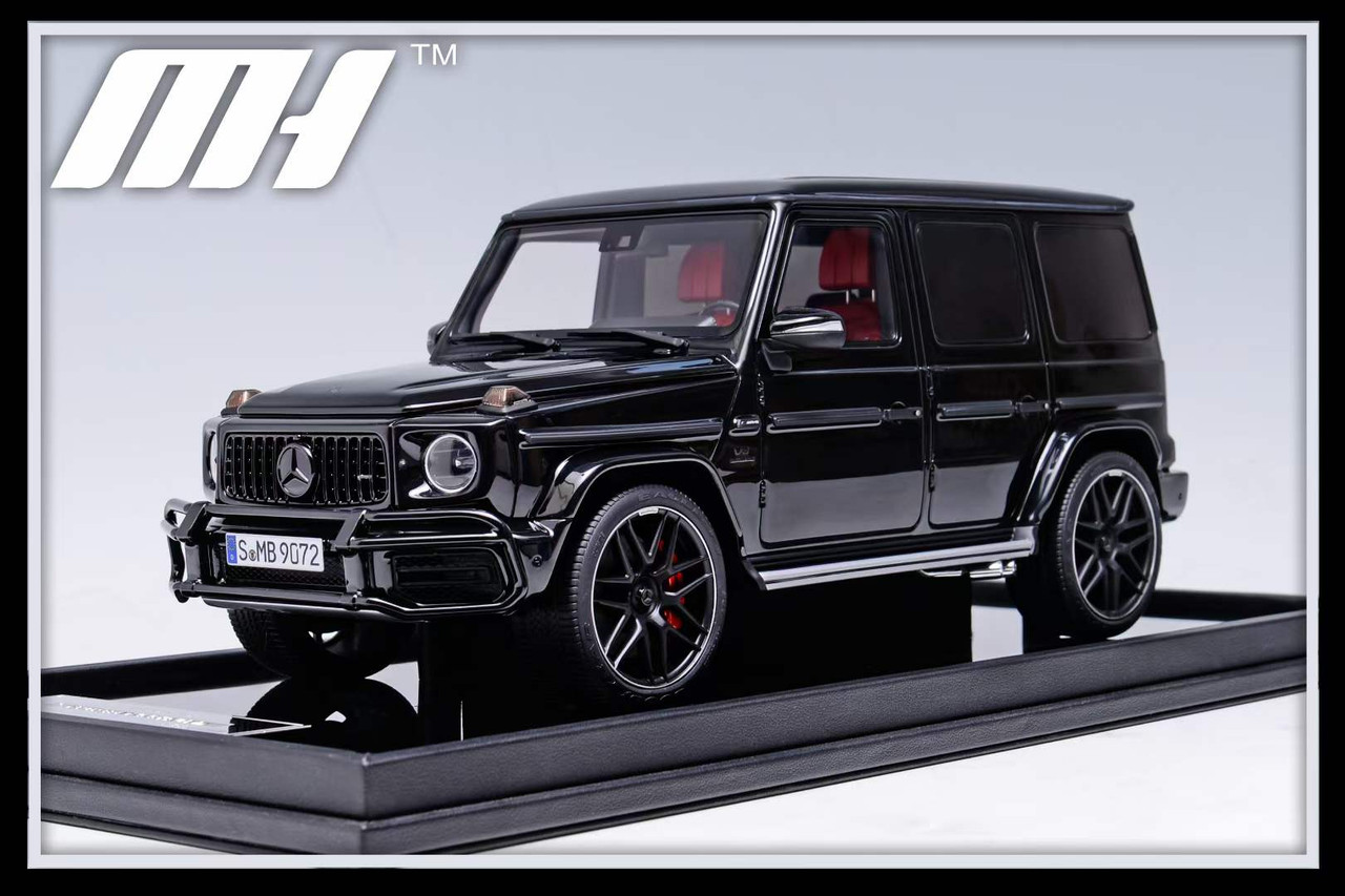 1/18 Motorhelix Mercedes-Benz Mercedes G63 AMG (Gloss Black) Resin Car  Model Limited 99 Pieces