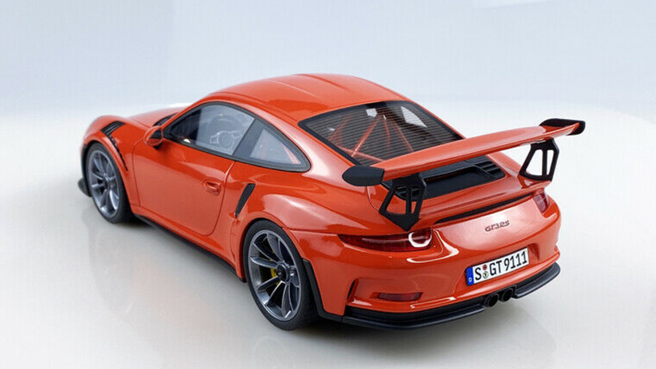 1/18 GT Spirit Porsche 911 (991) GT3 RS GT3RS Lava Orange Resin Car Model Limited