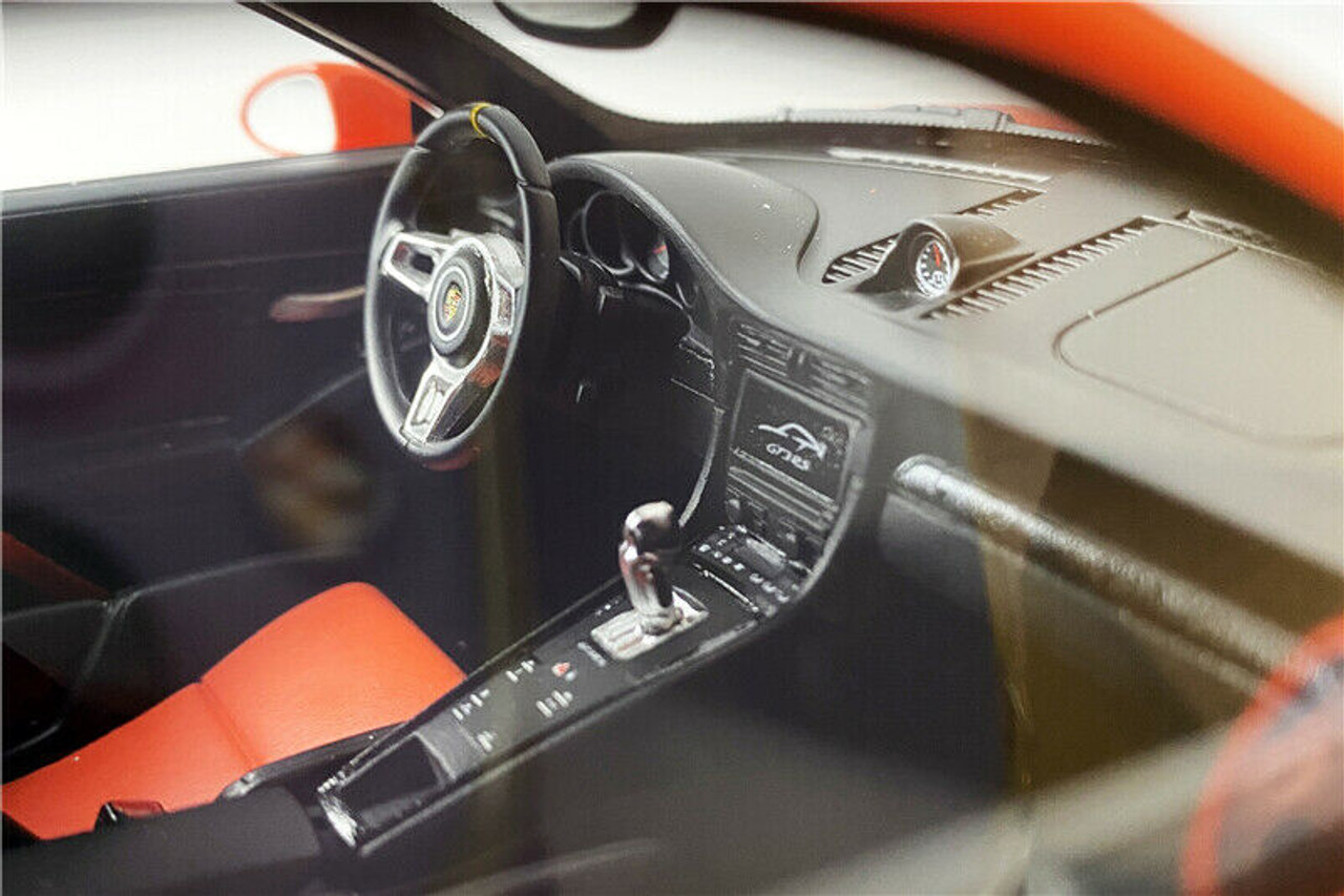 1/18 GT Spirit Porsche 911 (991) GT3 RS GT3RS Lava Orange Resin Car Model Limited
