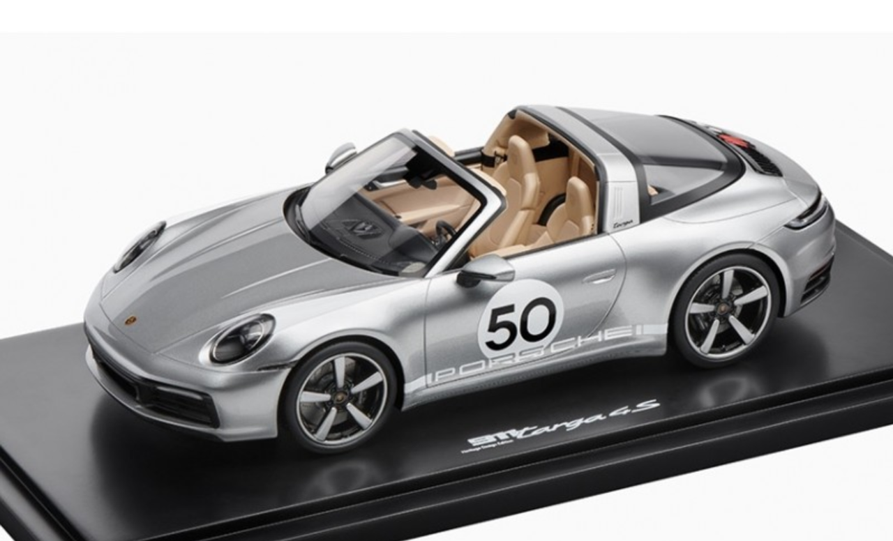 1/18 Dealer Edition Porsche 911 Targa 4S #50 Heritage Design Edition ...