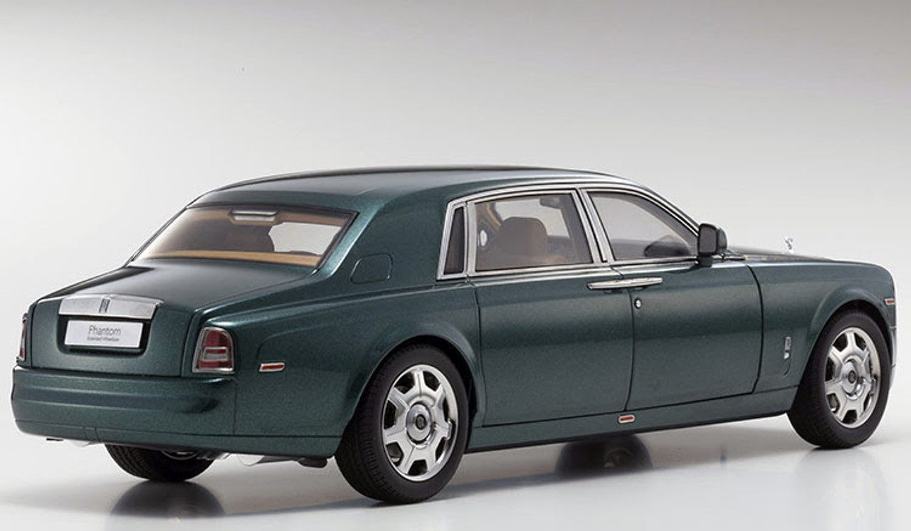 1/18 Kyosho Rolls-Royce Phantom Extended Wheelbase (EWB) (Brooklands Green) Diecast Car Model