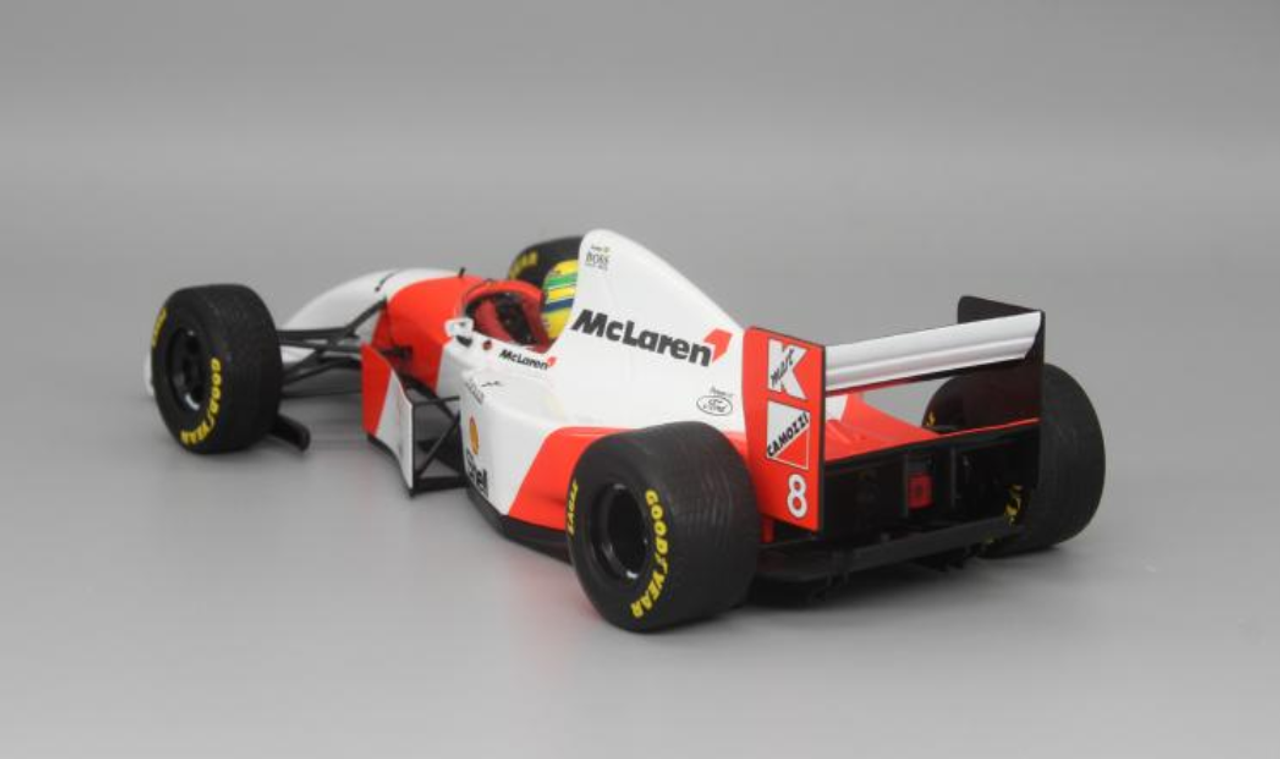 1/18 MINICHAMPS Formula 1 F1 1993 McLaren HONDA MP4/8 MP4-8 - AYRTON SENNA - Diecast Car Model