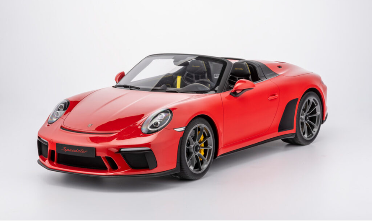 1/8 Minichamps Porsche 911 (991.2) Speedster (Indian Red) Resin Car Model Limited 191 Pieces