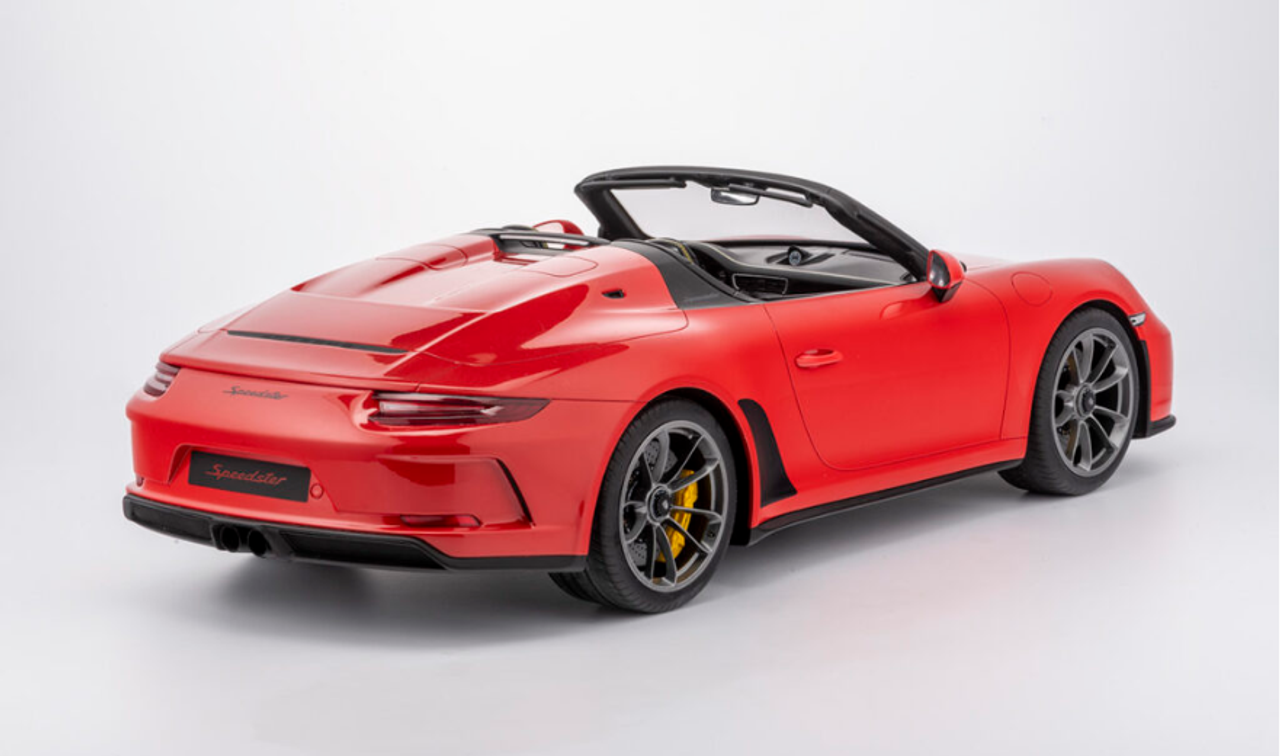 1/8 Minichamps Porsche 911 (991.2) Speedster (Indian Red) Resin Car Model Limited 191 Pieces