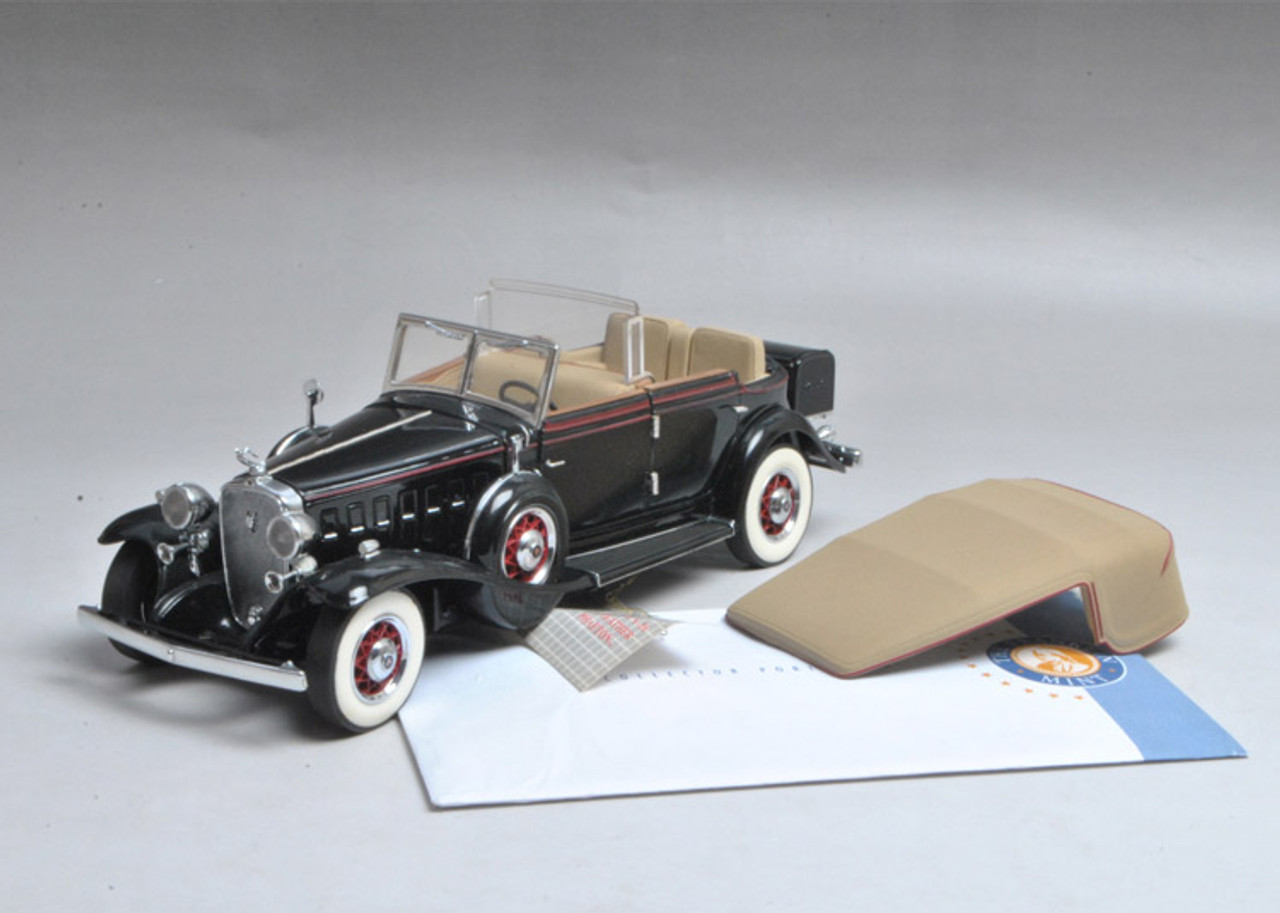 1/24 Franklin Mint 1930 Cadillac V-16 All-Weather Phaeton - LIVECARMODEL.com