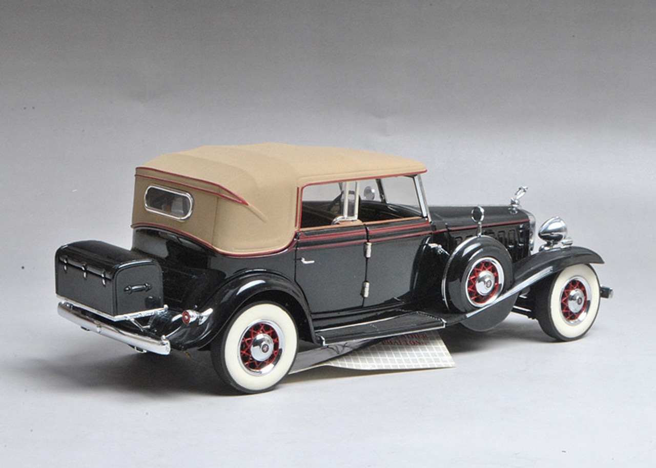 1/24 Franklin Mint 1930 Cadillac V-16 All-Weather Phaeton - LIVECARMODEL.com