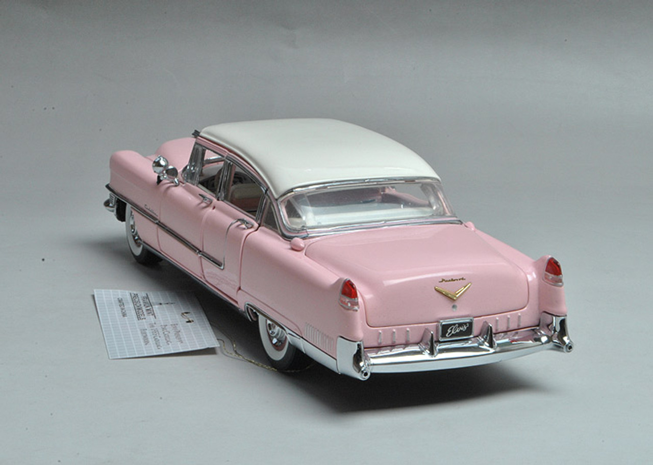 1/24 Franklin Mint 1955 Cadillac Fleetwood Elvis Presley's® Pink Cadillac