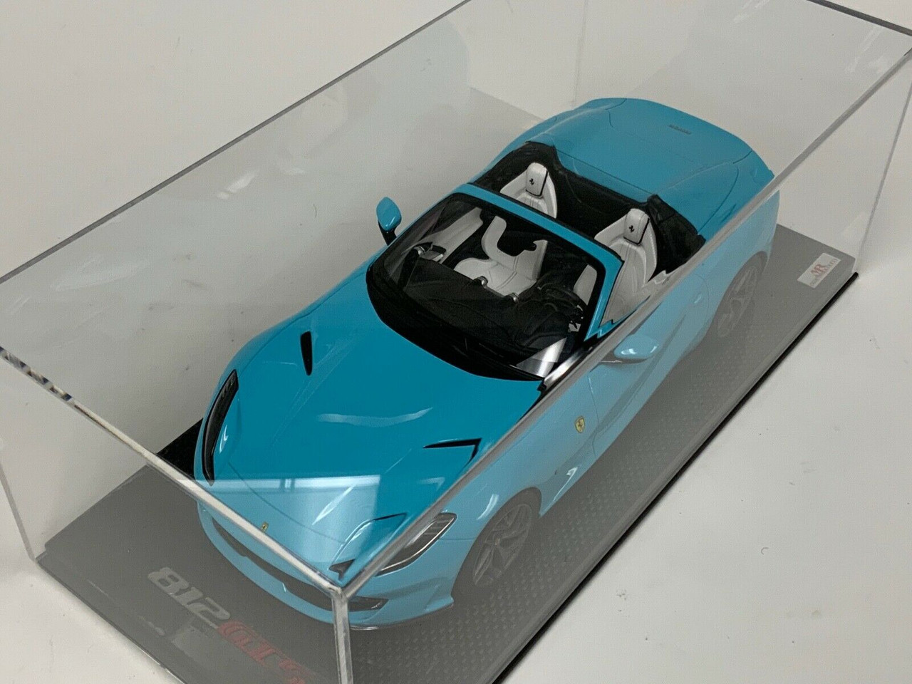 1/18 MR Collection Ferrari 812 GTS Spider (Baby Blue) Resin Car Model Limited