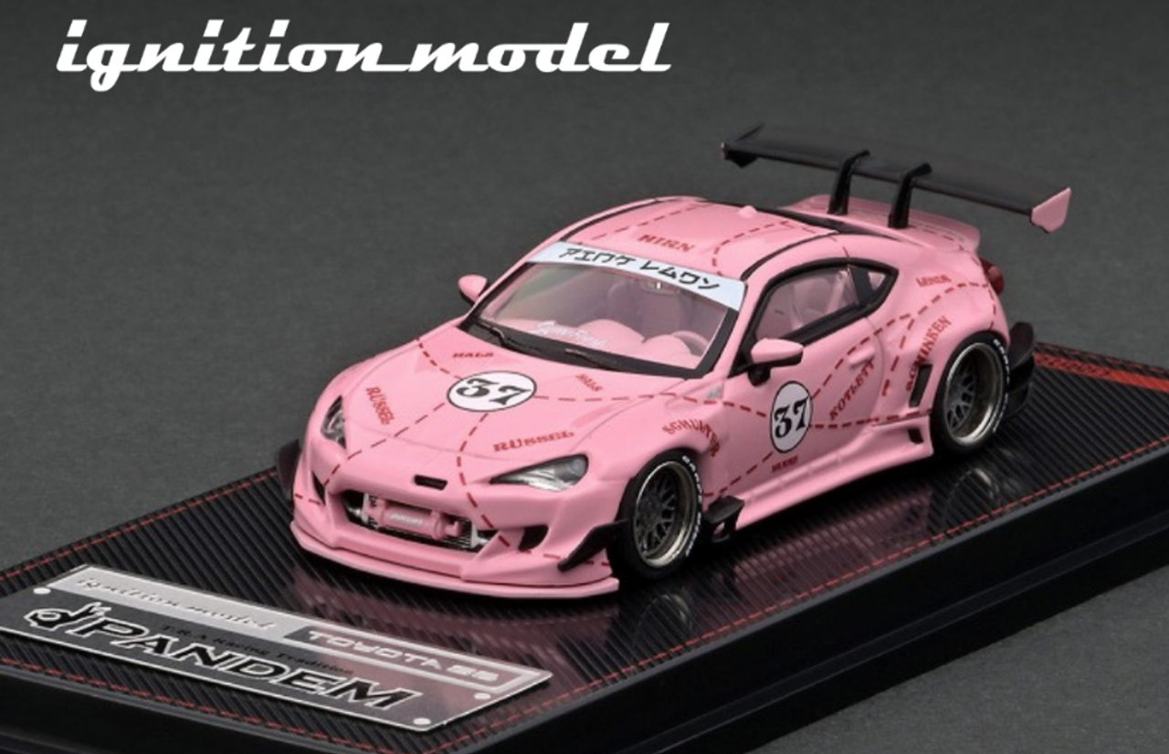  1/64 PANDEM TOYOTA 86 V3 Pink (Ignition Model) Diecast Car Model