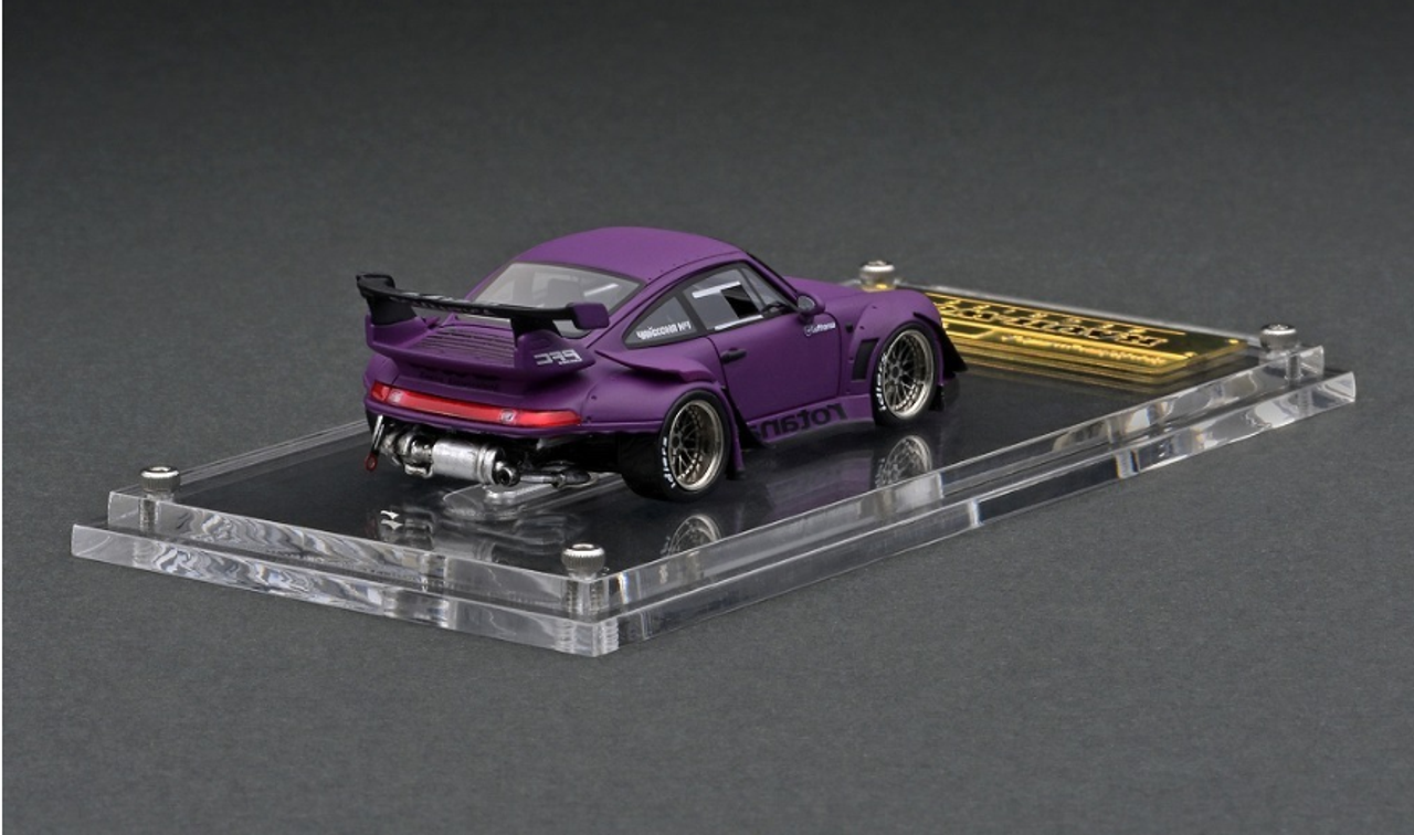 1/64 IG Porsche 911 RWB 993 Matte Pruple Resin (Ignition Model)