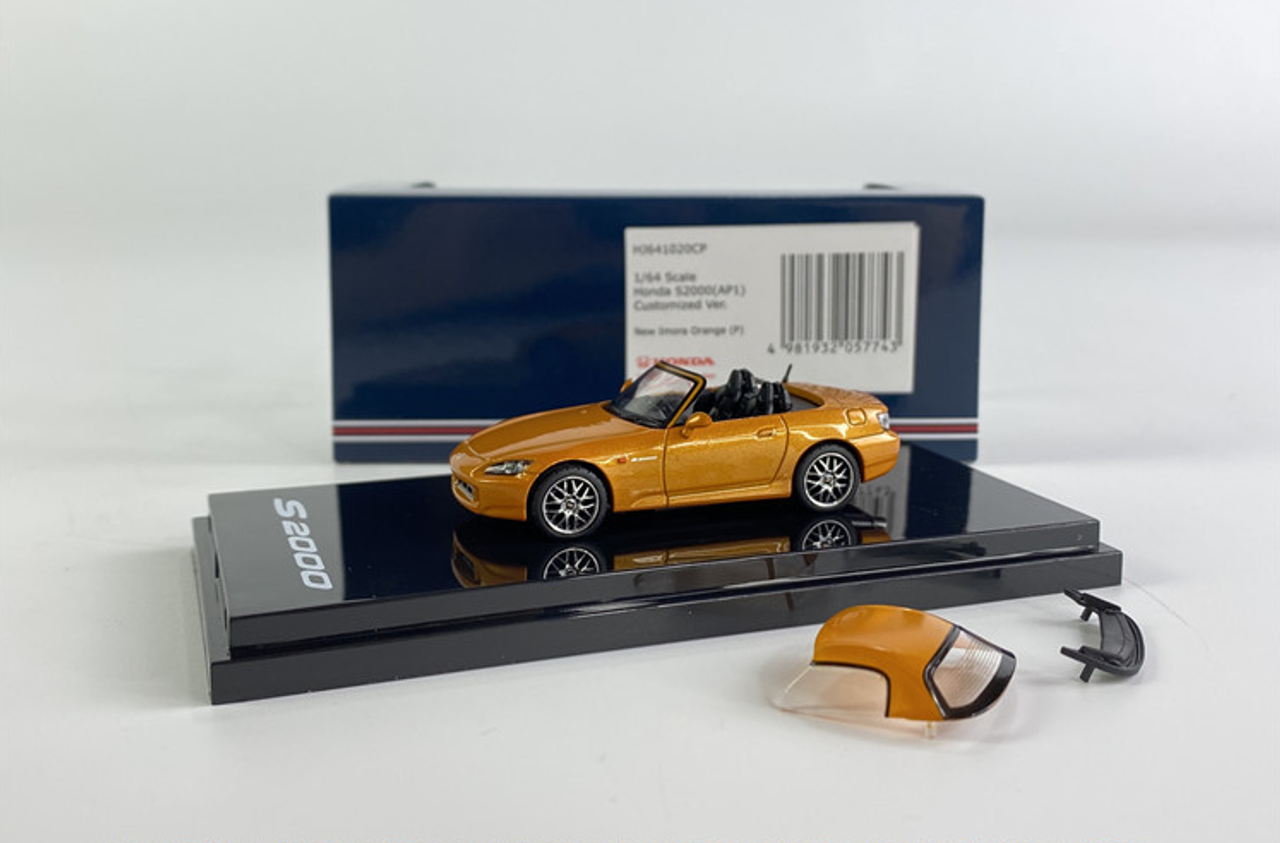  1/64  Honda S2000 (AP1) Customized Version Orange Hobby Japan 