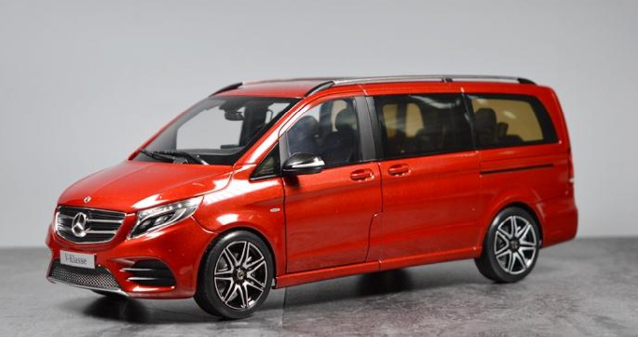 1/18 Dealer Edition V-Class V-Klasse Vito (Red) - LIVECARMODEL.com