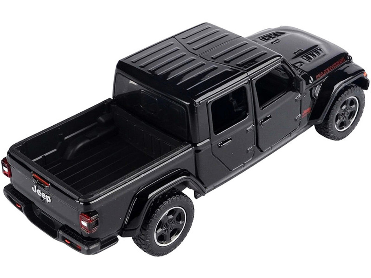 1/27 2021 Jeep Gladiator Rubicon Hard Top (Black) Diecast Car Model 1/27 2021 Jeep Gladiator Rubicon Hard Top (Black) Diecast Car Model