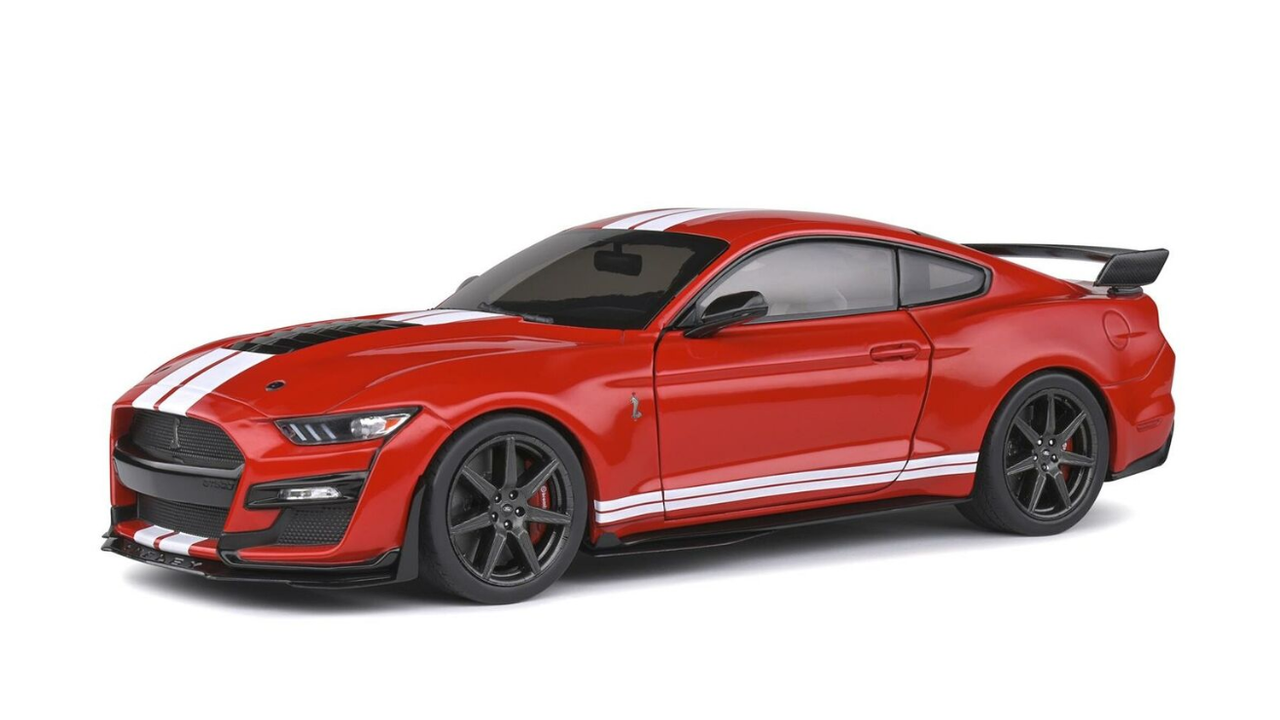 1/18 2020 Ford Shelby Mustang GT500 Fast Track (Red) Diecast Car Model