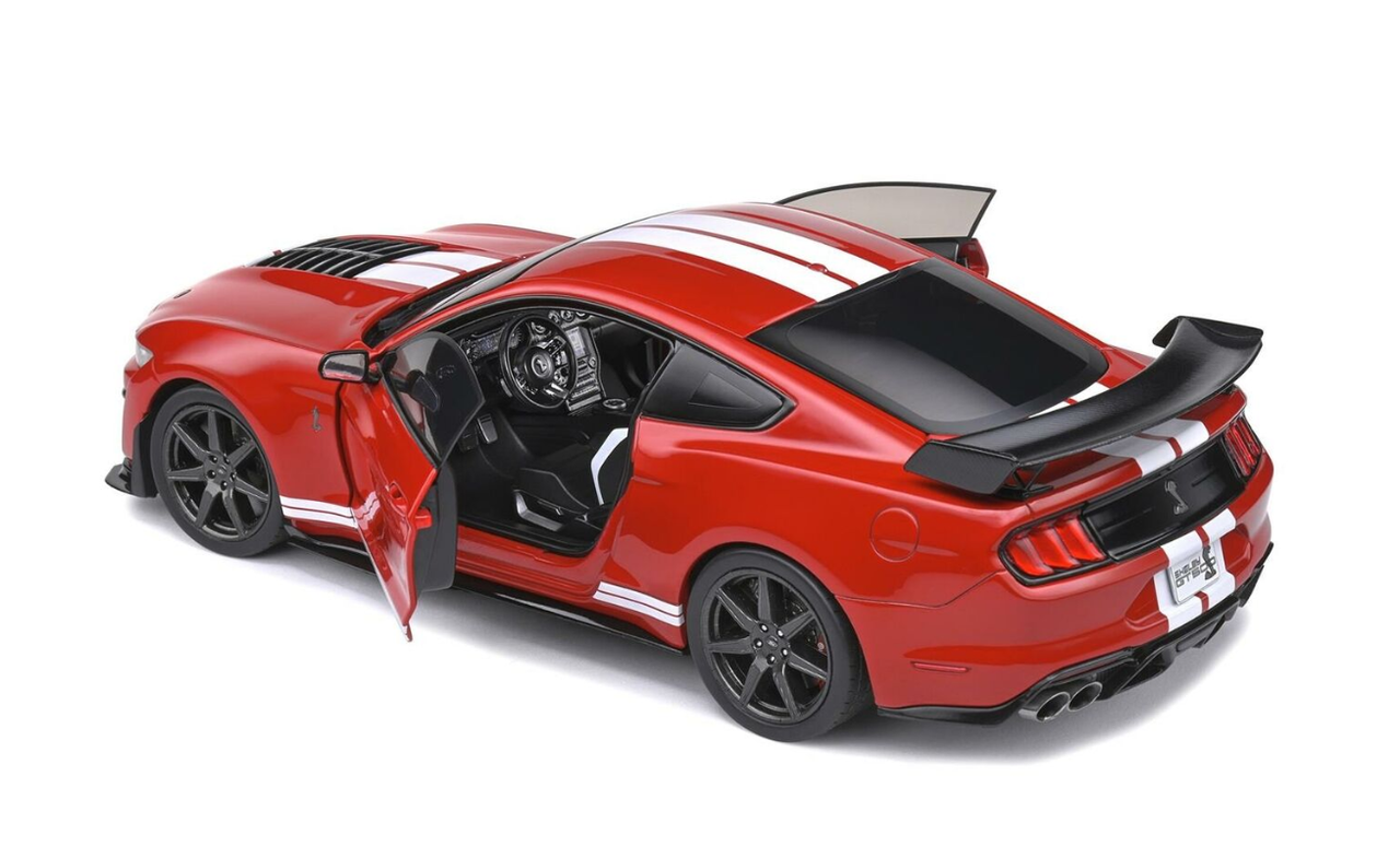 1/18 2020 Ford Shelby Mustang GT500 Fast Track (Red) Diecast Car Model