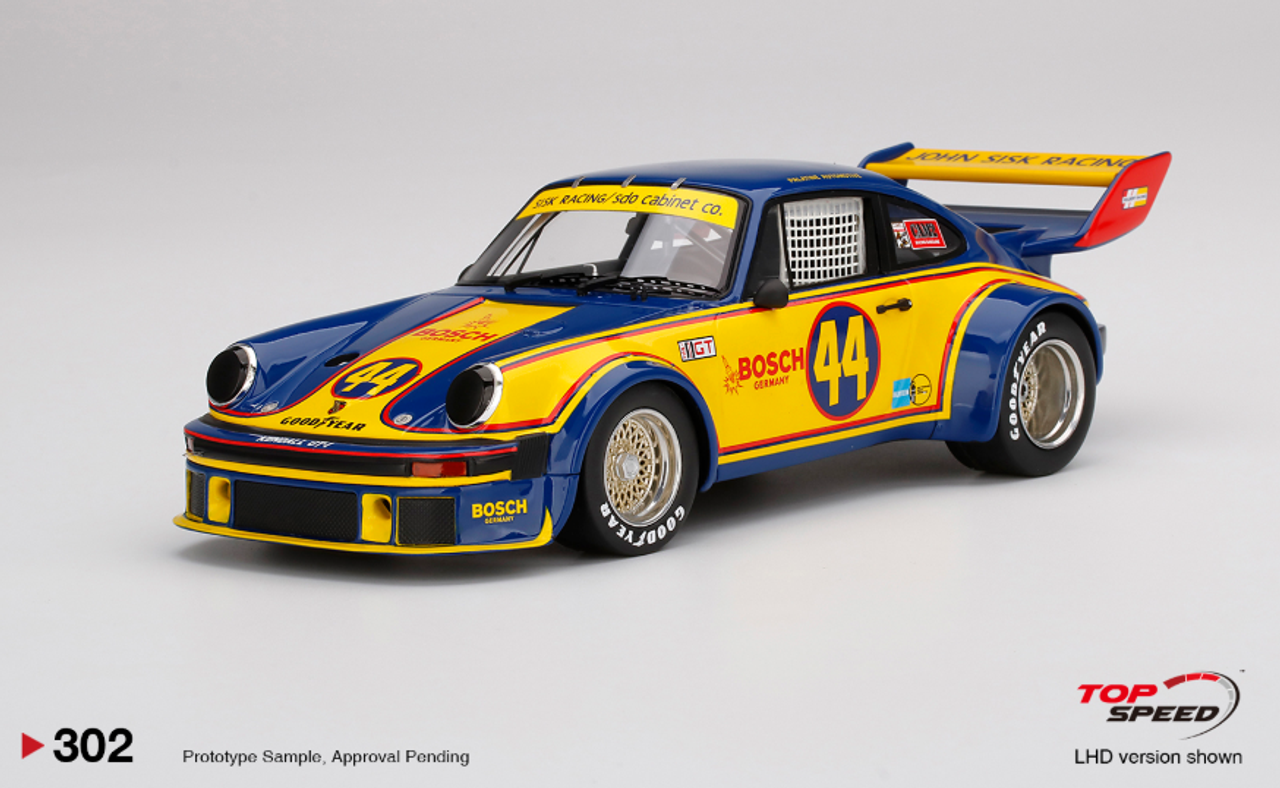 1/18 Porsche 934.5 #44 John Sisk Racing  1977 IMSA Mid-Ohio Resin Car Model