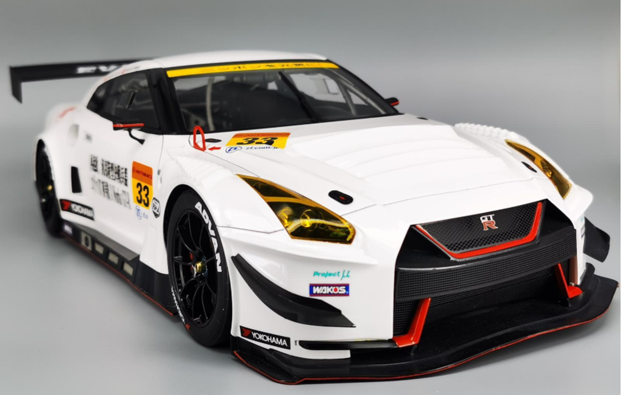 保証書POP RACE 1/12 Nissan GT-R Nismo GT3. X Works / エヴァ RT 初号機 [品番：853661] レーシングカー