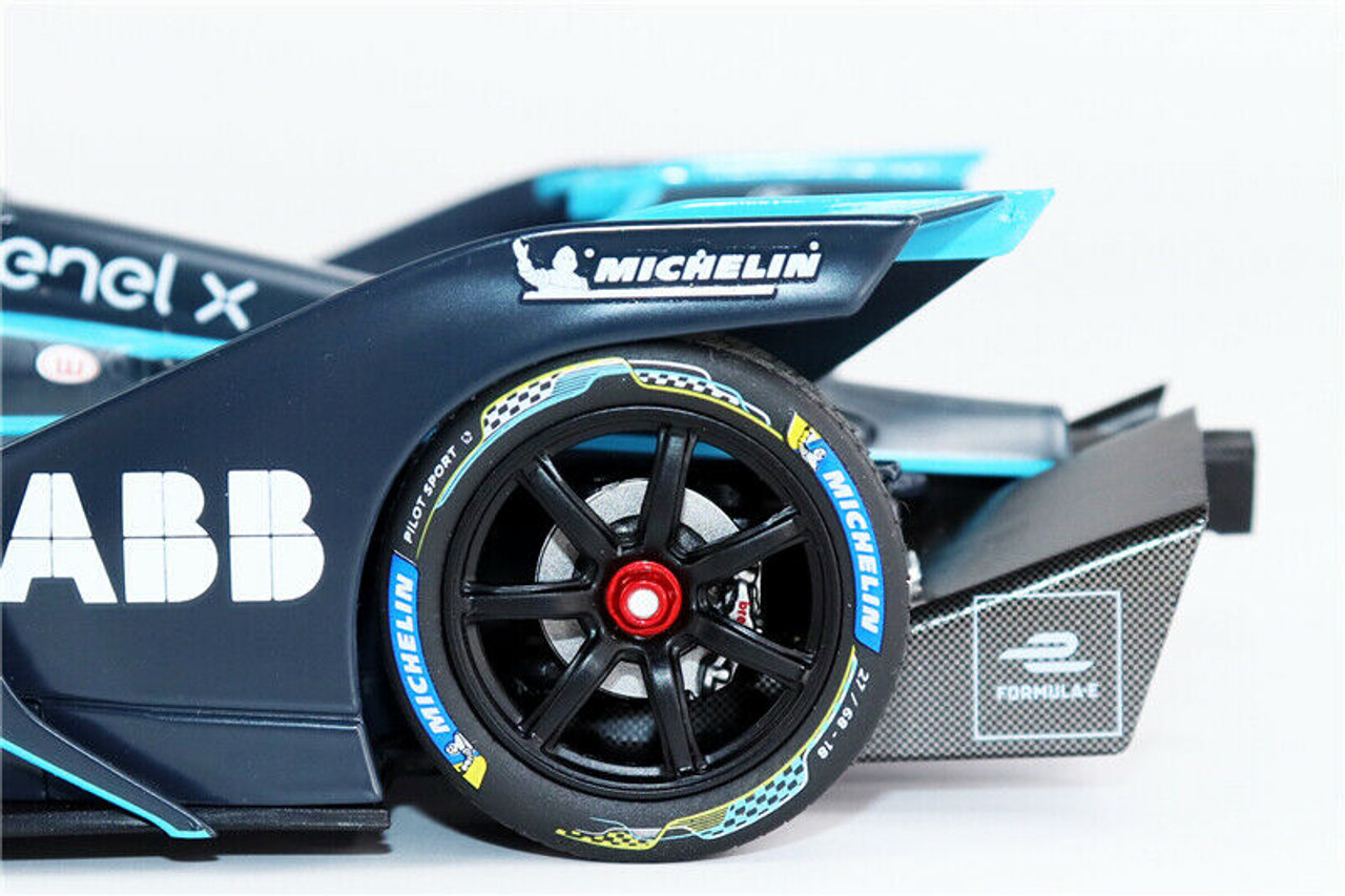 1/18 FIA Formula E Gen2 ABB Championship Diecast Car Model