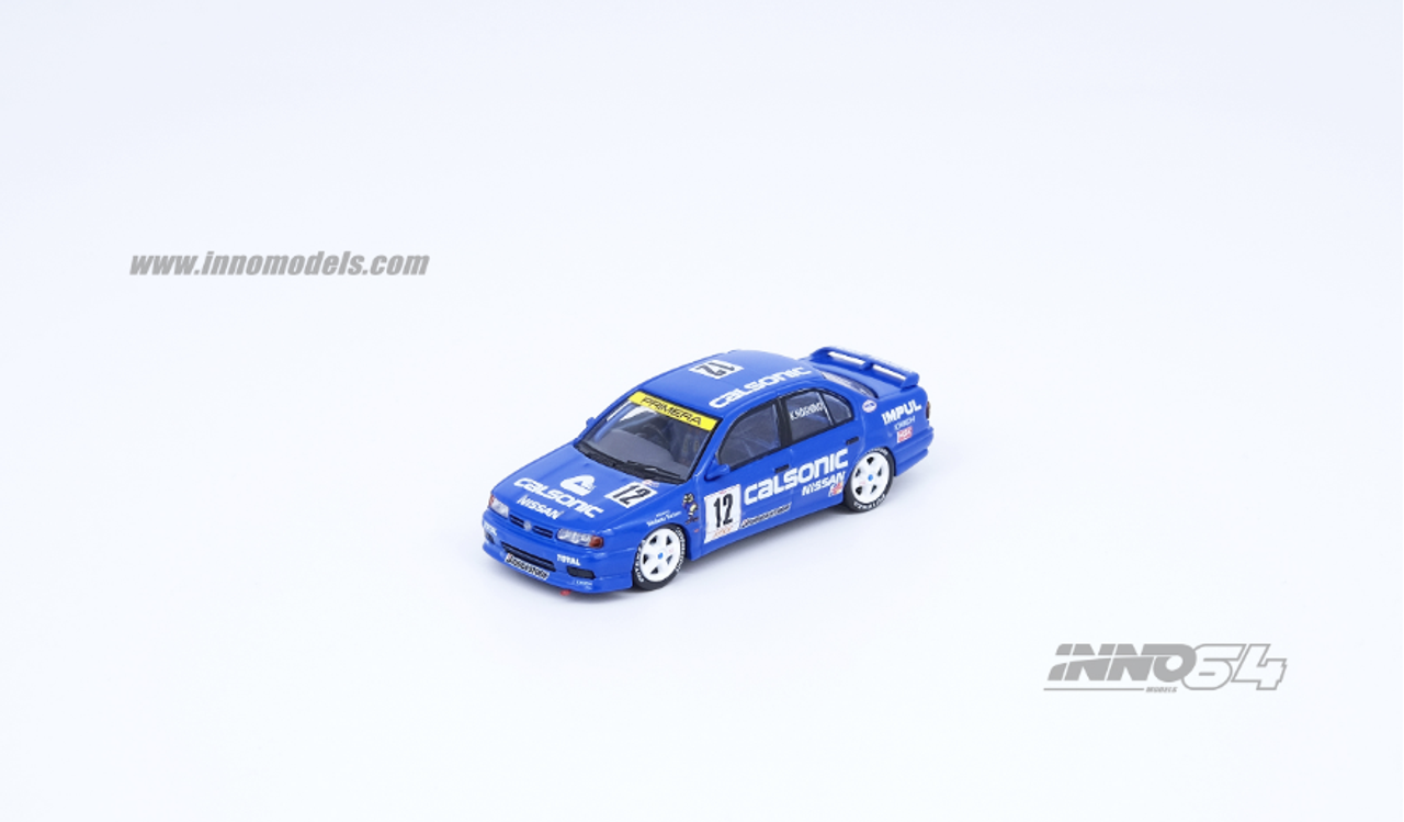 1/64 NISSAN PRIMERA (P10) #12 CALSONIC JTCC 1994 (Diecast Car Model) IN64-P10-CA12(INNO 64)