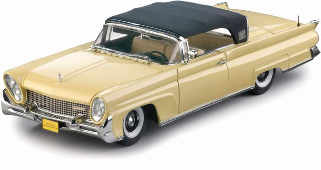 1/18 リンカーン コンチネンタル マーク III 1958 1/18 1958 Lincoln Continental Mark III - Deauville Yellow