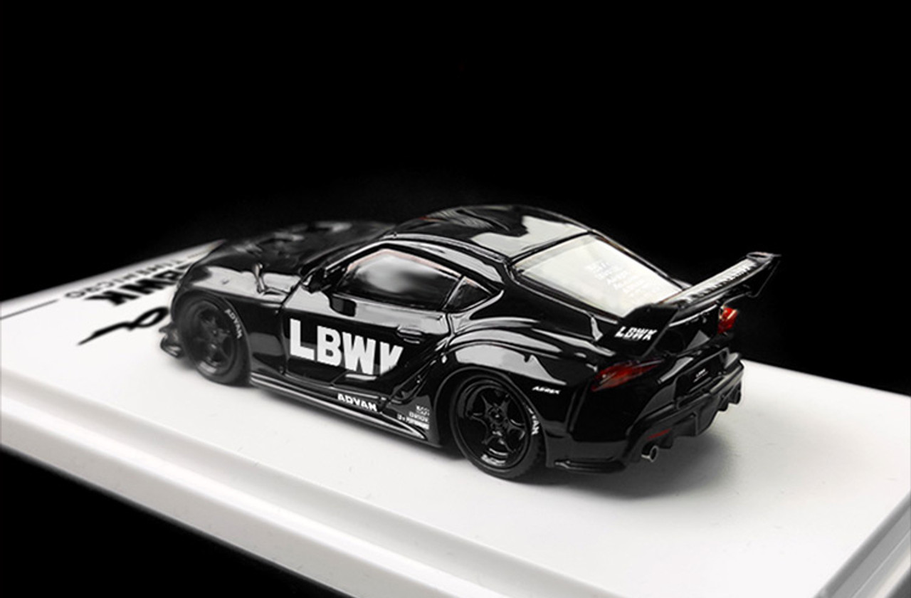 1/64 Toyota Supra LBWK (Black) Diecast Car Model