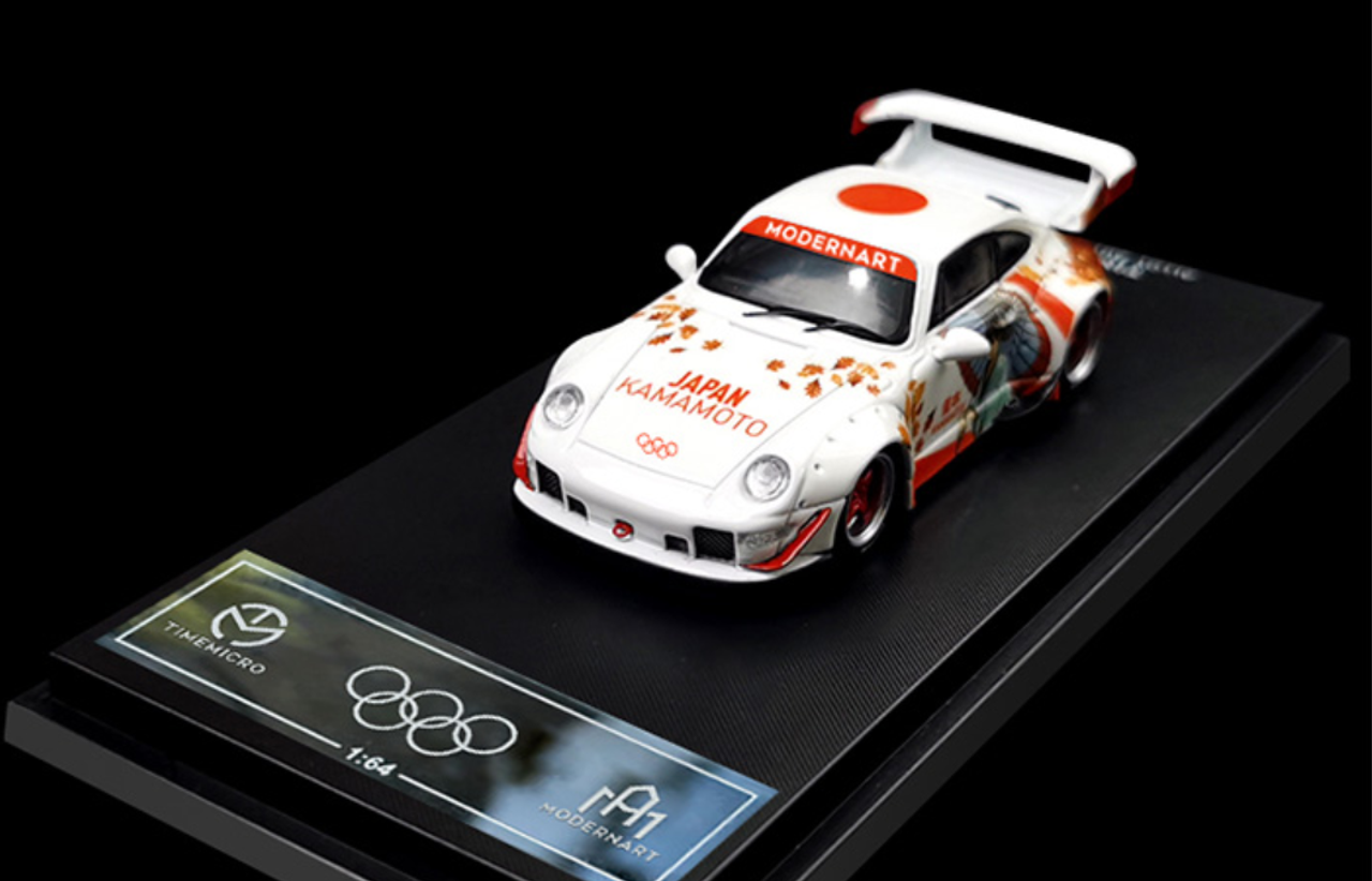 1/64 Time Micro ModernArt Porsche 911 993 RWB Japan Kamamoto