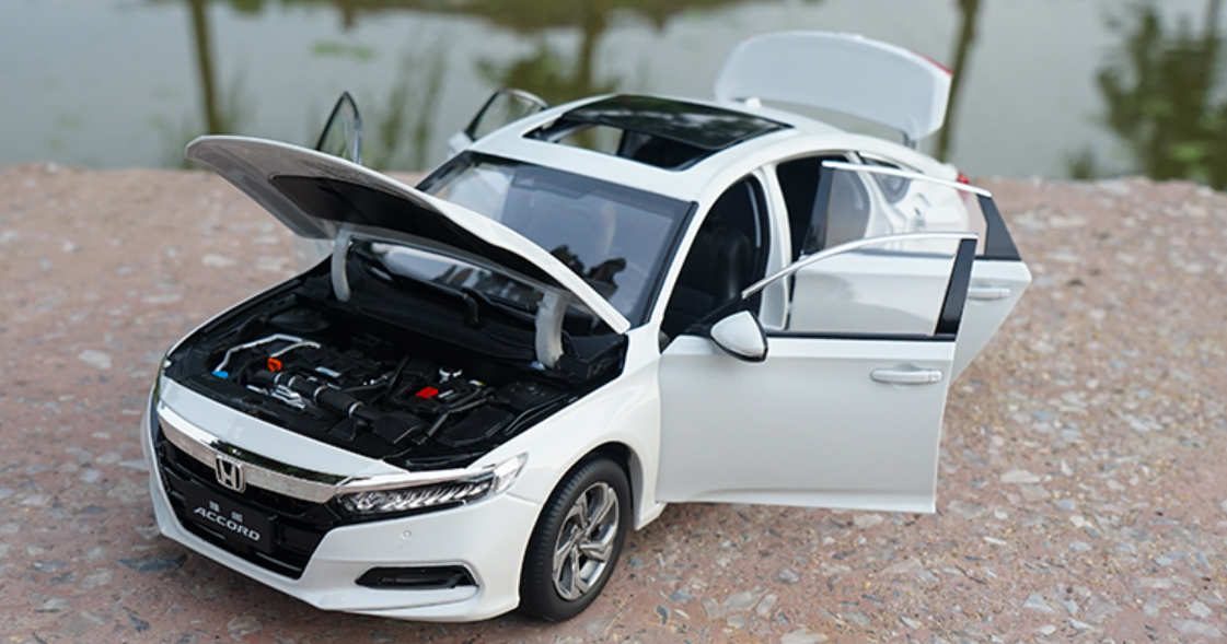 ホンダ / HONDA アコード 1/18 ミニカー ホワイト H204 新品18A02-01 onemodel 1/18 ホンダ Accord CL1 Mugen White, Boost