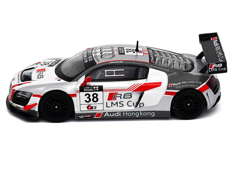  1/64 POPRACE 2013 Audi R8 Macau GT Cup  Marchy Lee #38 Diecast Car Model