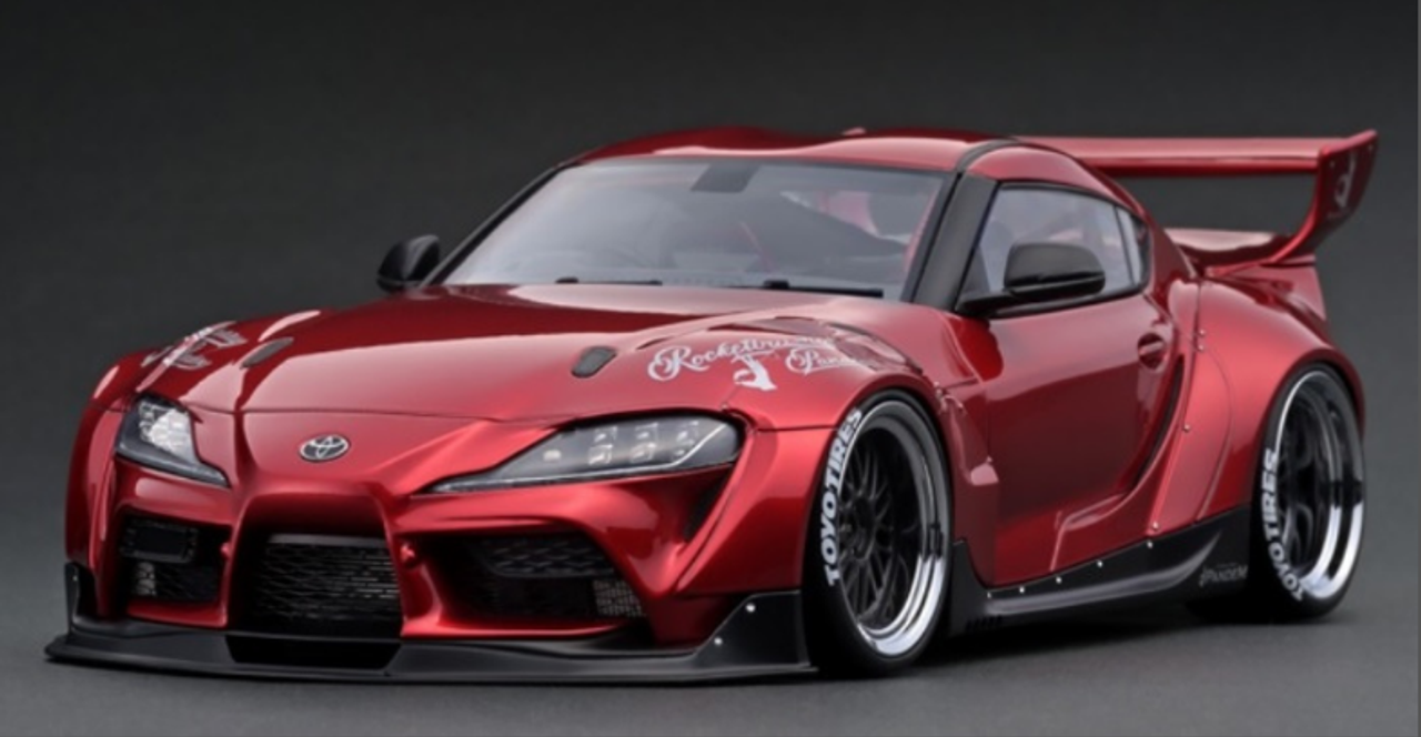 1/43 Ignition Model Toyota PANDEM Supra (A90) Red Metallic 