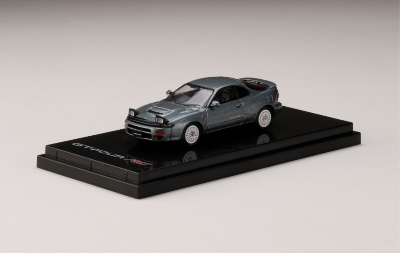 1/64 Hobby Japan Toyota CELICA GT-FOUR RC ST185 Customized Version Metallic grey