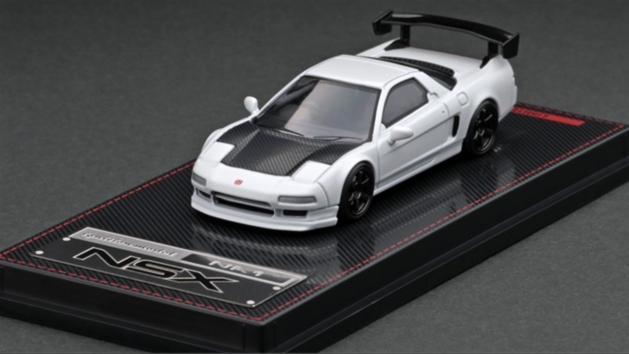 1/64 Ignition Model Honda NSX (NA1) Matte Pearl White 