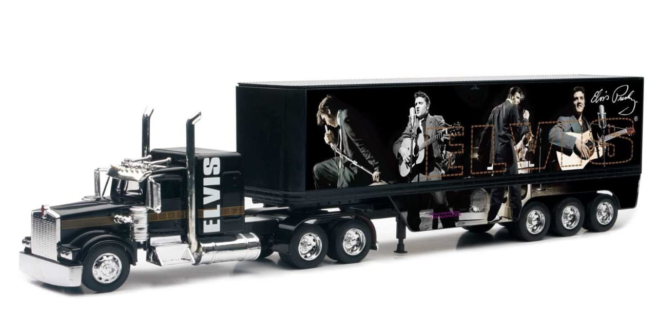 1/32 Elvis Presley The Wertheimer Truck Long Hauler Diecast Car Model
