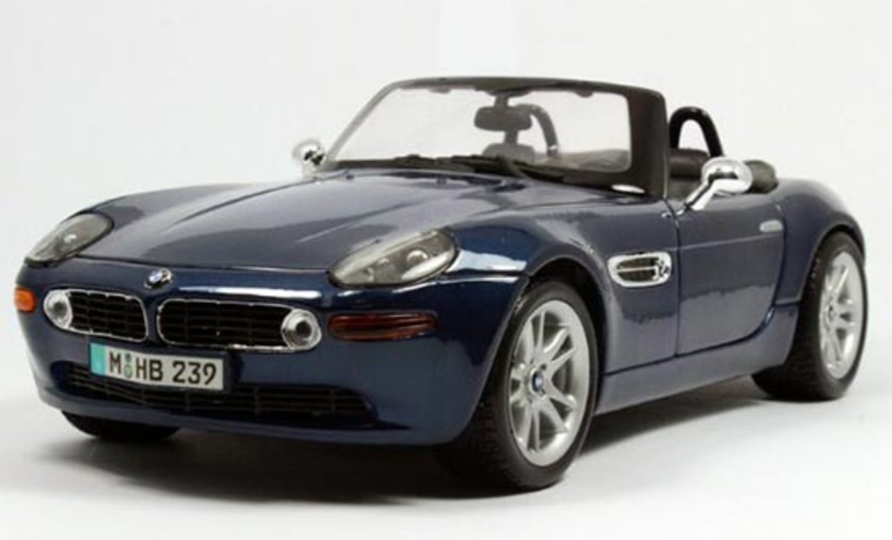 1/18 BMW Z8 Convertible (Blue) Diecast Car Model