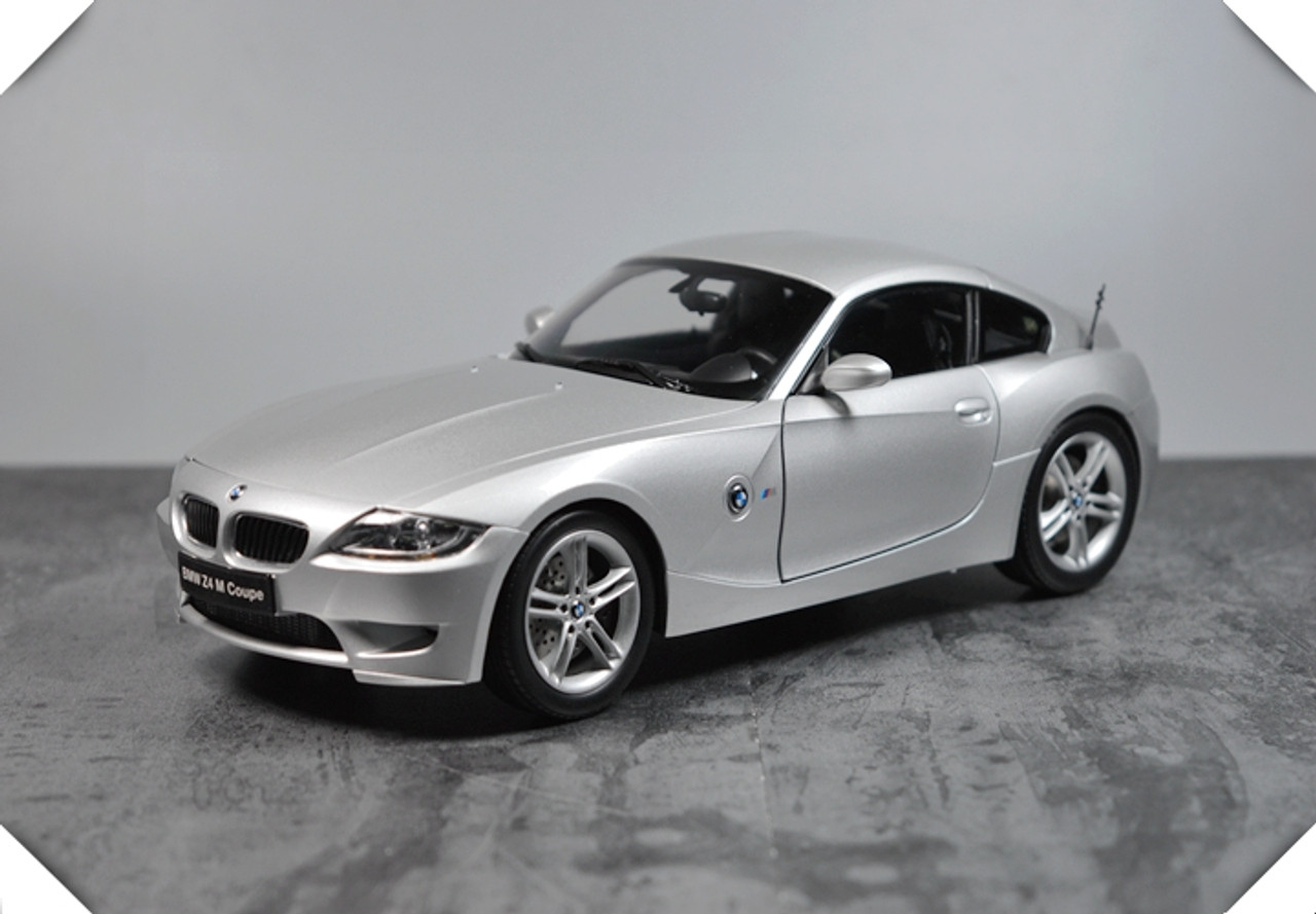 1/18 Kyosho BMW Z4 M Z4M Coupe (Silver) Diecast Car Model