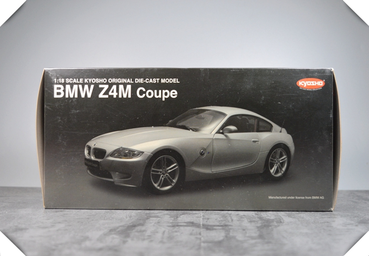 1/18 Kyosho BMW Z4 M Z4M Coupe (Silver) Diecast Car Model