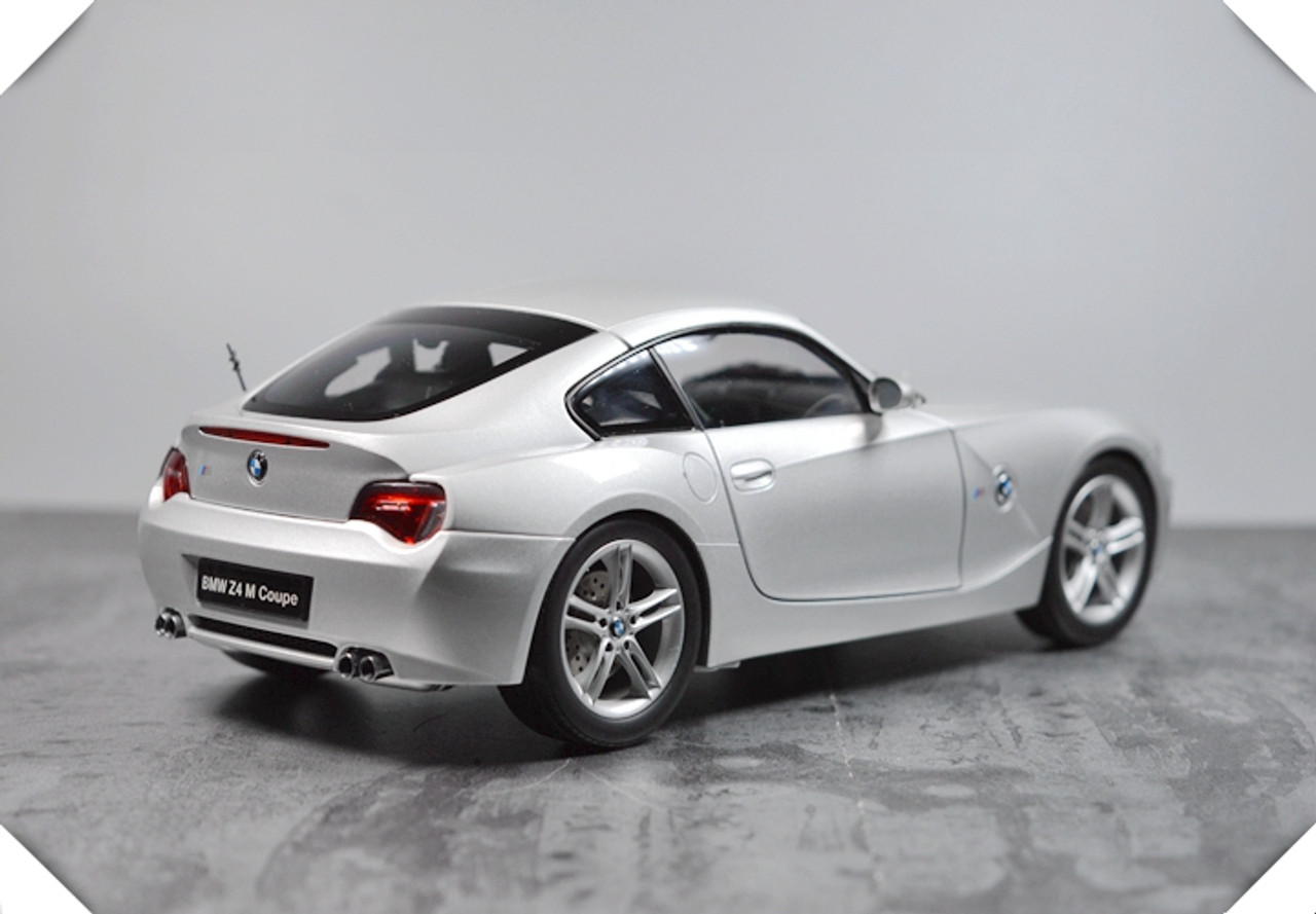 1/18 Kyosho BMW Z4 M Z4M Coupe (Silver) Diecast Car Model