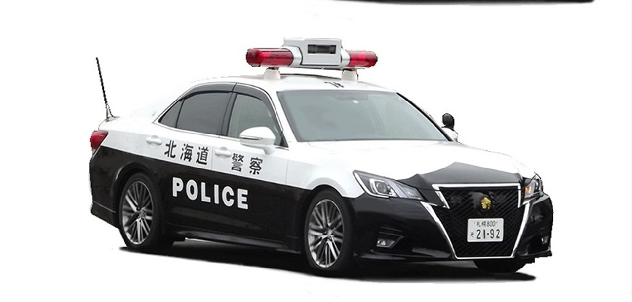 1/18 Ignition Model Toyota Crown (GRS214) Hokkaido Police 