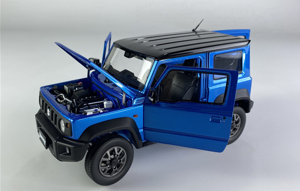 1/18 BM Creations Suzuki Jimny (JB74) Metallic blue LHD