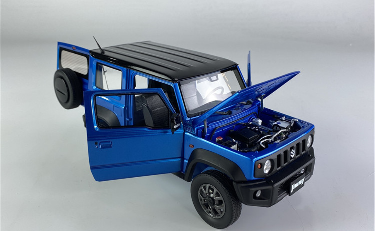 1/18 BM Creations Suzuki Jimny (JB74) Metallic blue LHD