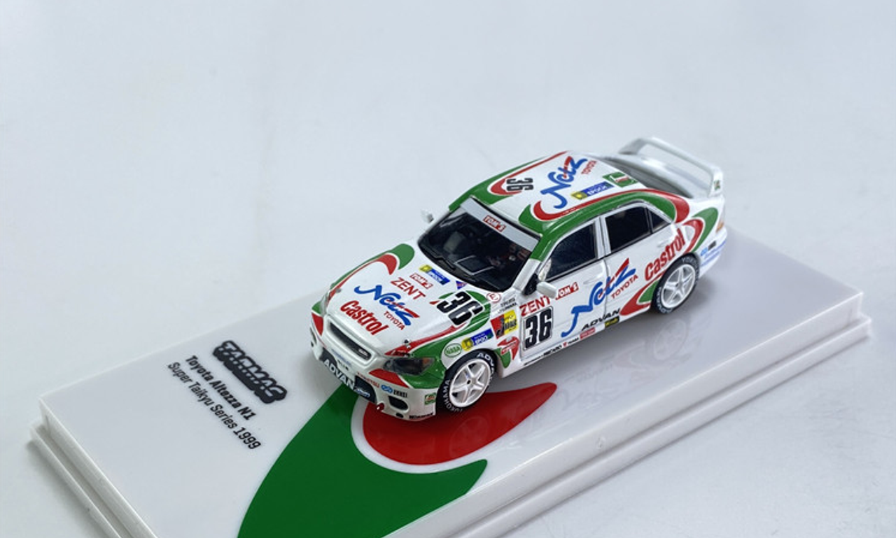 1/64 Tarmac Works Toyota Altezza N1 Super Taikyu Series 1999 Diecast Car Model