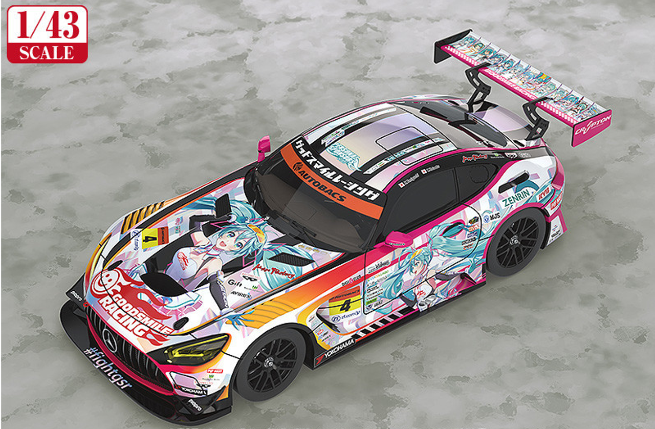 【新品】Hatsune Miku AMG 2021 ミニカー 1/43 1/43 GoodSmile HATSUNE MIKU AMG 2021 SUPER GT 100th Race