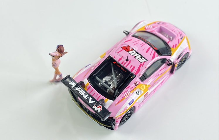 POP RACE 1/64 アウディ R8 LMS エヴァ RT 初号機 TSRT R8 2020 マカオ