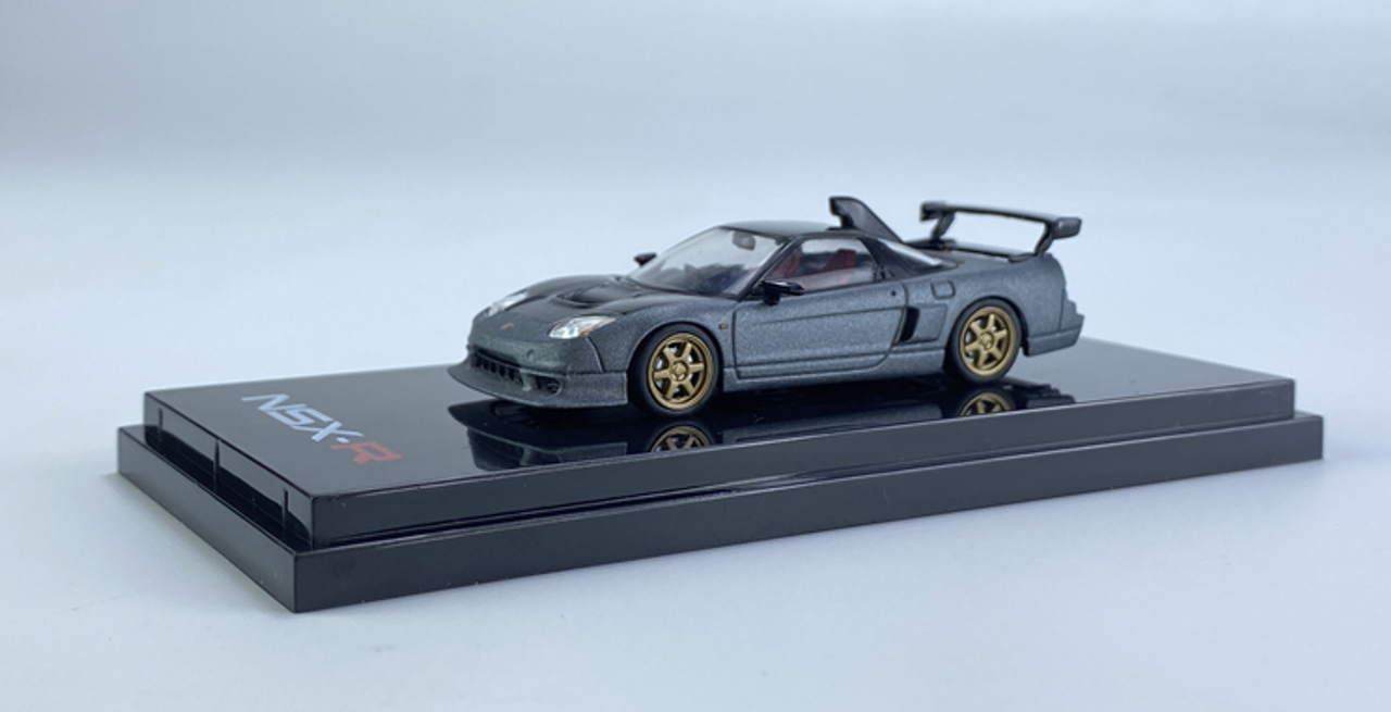  1/64 Hobby Japan Honda NSX-R GT (NA2) GT-Wing / Gray Metallic 