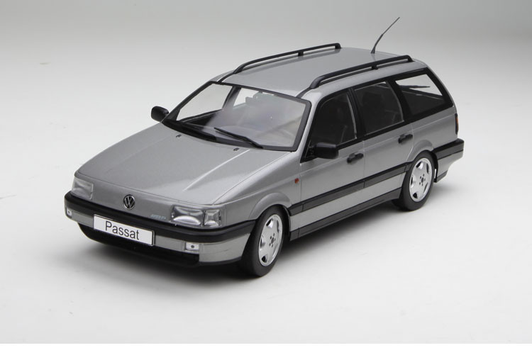 1/18 KK-Scale 1988 Volkswagen VW Passat B3 (Grey) - LIVECARMODEL.com