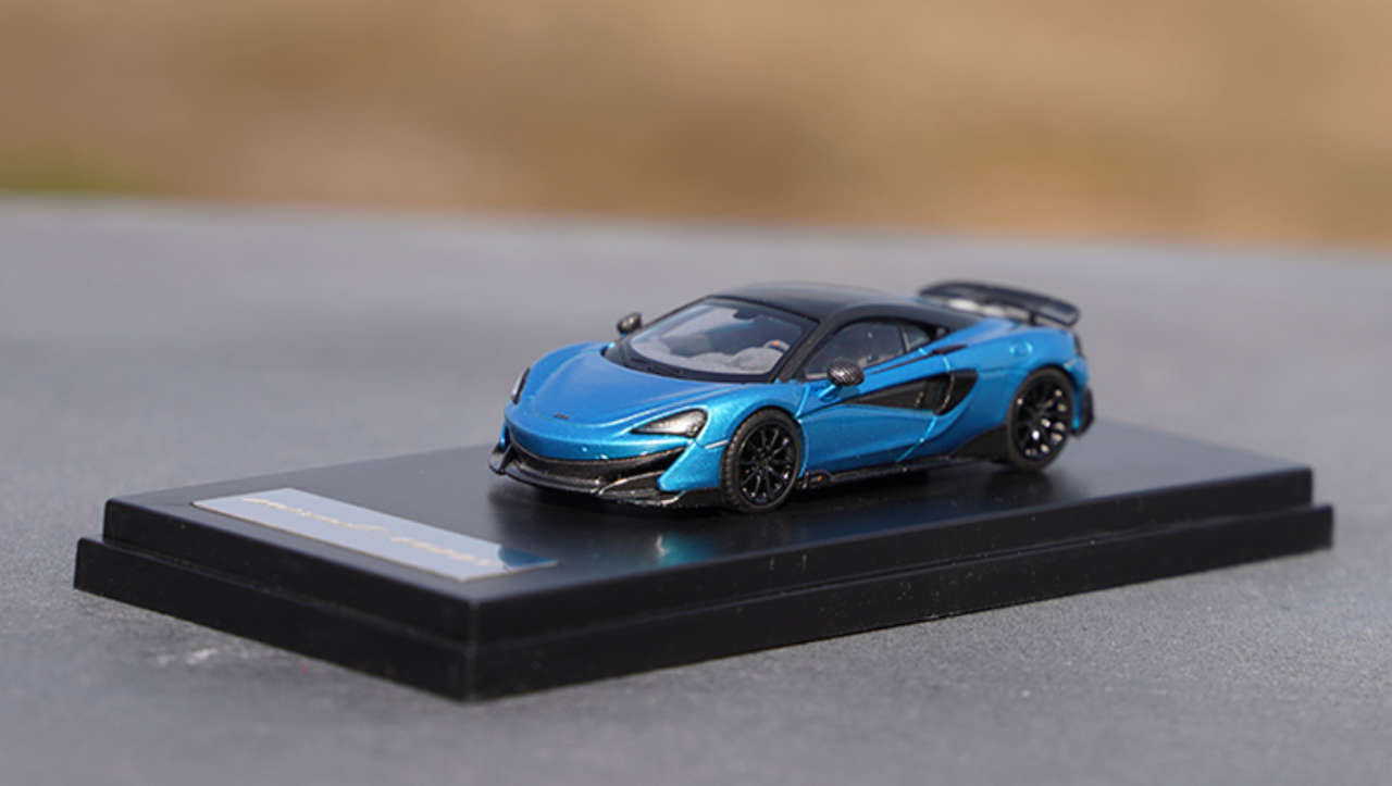 1/64 LCD McLaren 600LT (Metallic Blue) Diecast Car Model