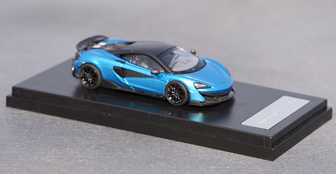 1/64 LCD McLaren 600LT (Metallic Blue) Diecast Car Model